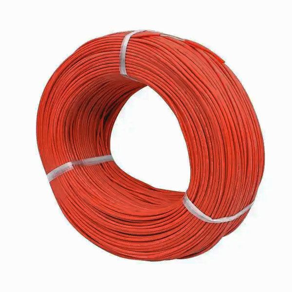 656FT. ROLL RED SILICONE 24 AWG STRANDED TINNED WIRE