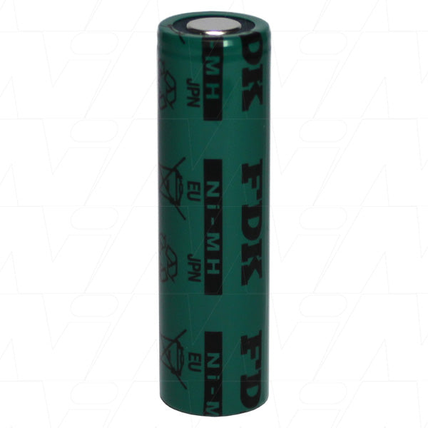 FDK HR/AAU 1.2V @ 1650MAH NIMH FLAT TOP BATTERY