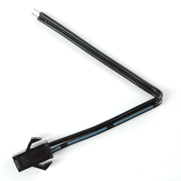 2-PIN JST MALE CONNECTOR W/PVC TINNED WIRE LEADS