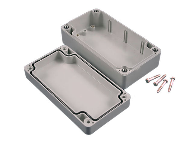 HAMMOND (1554CGY) WATER TIGHT POLYCARBONATE & GENERAL PURPOSE ABS ENCLOSURE