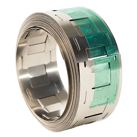 21700 2P Pure Nickel Strip Roll – 0.15mm x 21.5mm, 5m (16.4 Feet)