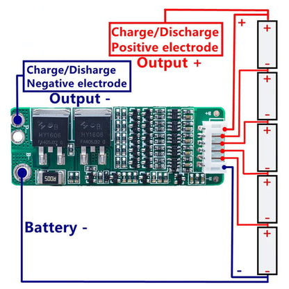 PCM/PCB 5S/15A FOR 18.5V LI-ION/LITHIUM/LI-POLYMER BATTERY-PACK