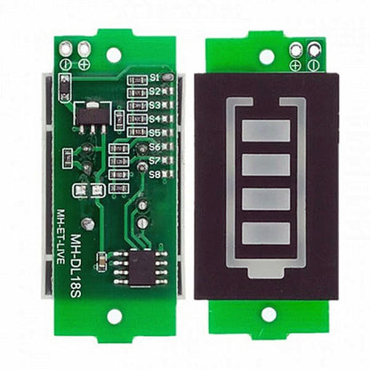 MODULE LED INDICATOR FOR BATTERY GAS GAUGE LI-ION 1S-8S