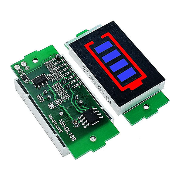 MODULE LED INDICATOR FOR BATTERY GAS GAUGE LI-ION 1S-8S