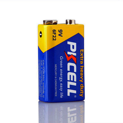 PKCELL 6F22-1B (9V) EXTRA HEAVY DUTY ALKALINE BATTERY