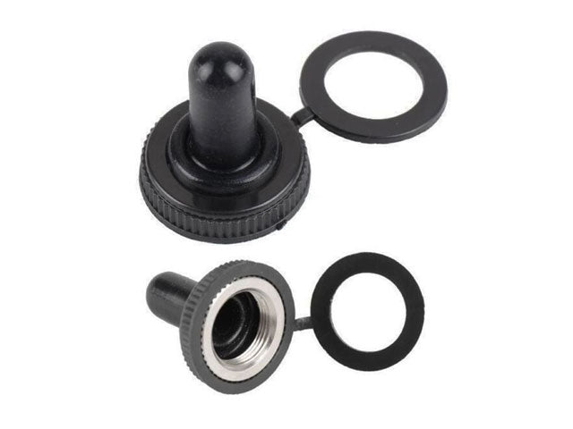 WATERPROOF SWITCH CAP BLACK COLOR 12MM