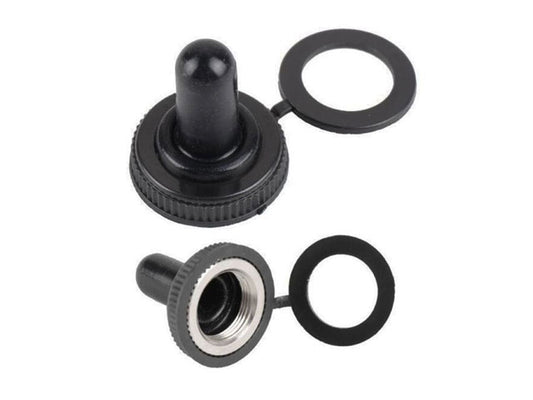 WATERPROOF SWITCH CAP BLACK COLOR 12MM