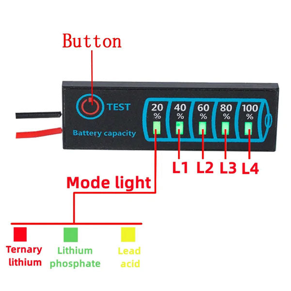 GAS GAUGE FOR LITHIUM/LEAD ACID BATTERY-PACKS
