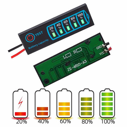 GAS GAUGE FOR LITHIUM/LEAD ACID BATTERY-PACKS