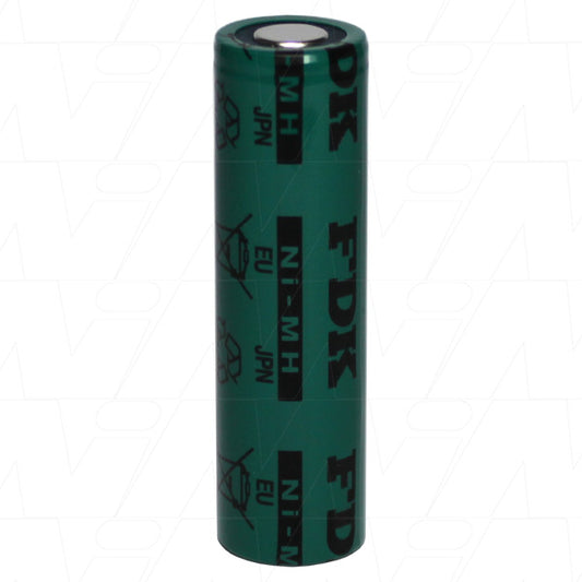 FDK HR/AAU 1.2V @ 1650MAH NIMH FLAT TOP BATTERY
