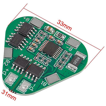 PCM/PCB (HX-3S-03) FOR 11.1V (3S) LITHIUM BATTERY PACK