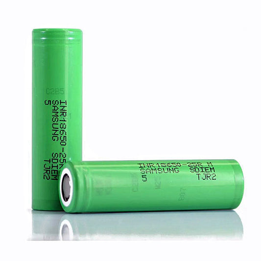 SAMSUNG INR18650-25R 3.7V 2500MAH (20A) LITHIUM-ION BATTERY