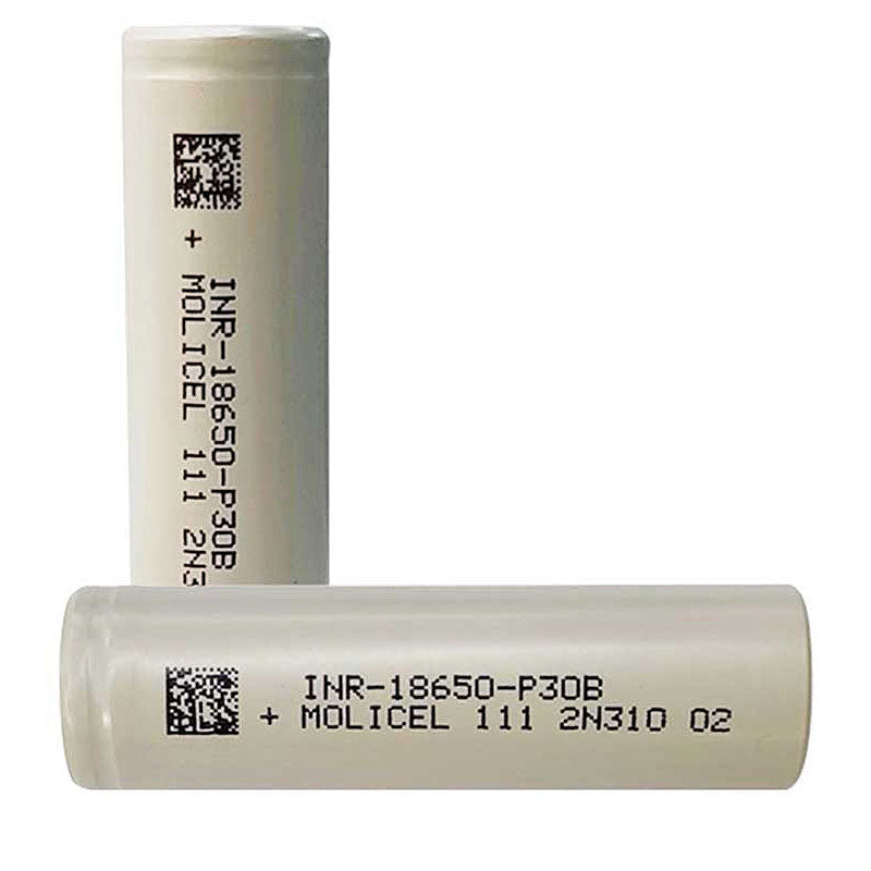 MOLICEL INR18650-P30B 3.7V 3000MAH 30A LITHIUM-ION BATTERY