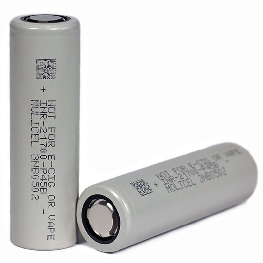 MOLICEL INR21700-P45B 3.6V 4500MAH 45A LITHIUM-ION BATTERY