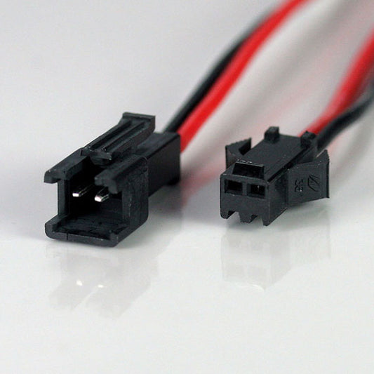 2-PIN JST CONNECTORS W/SILICONE TINNED WIRE LEADS