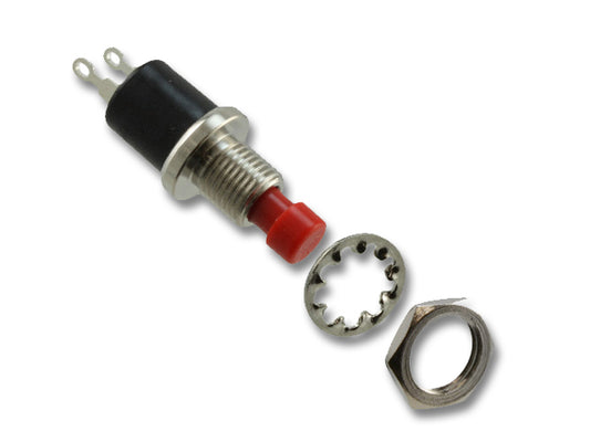 SPST PUSH BUTTON 3 AMP / 125V MOMENTARY SWITCH